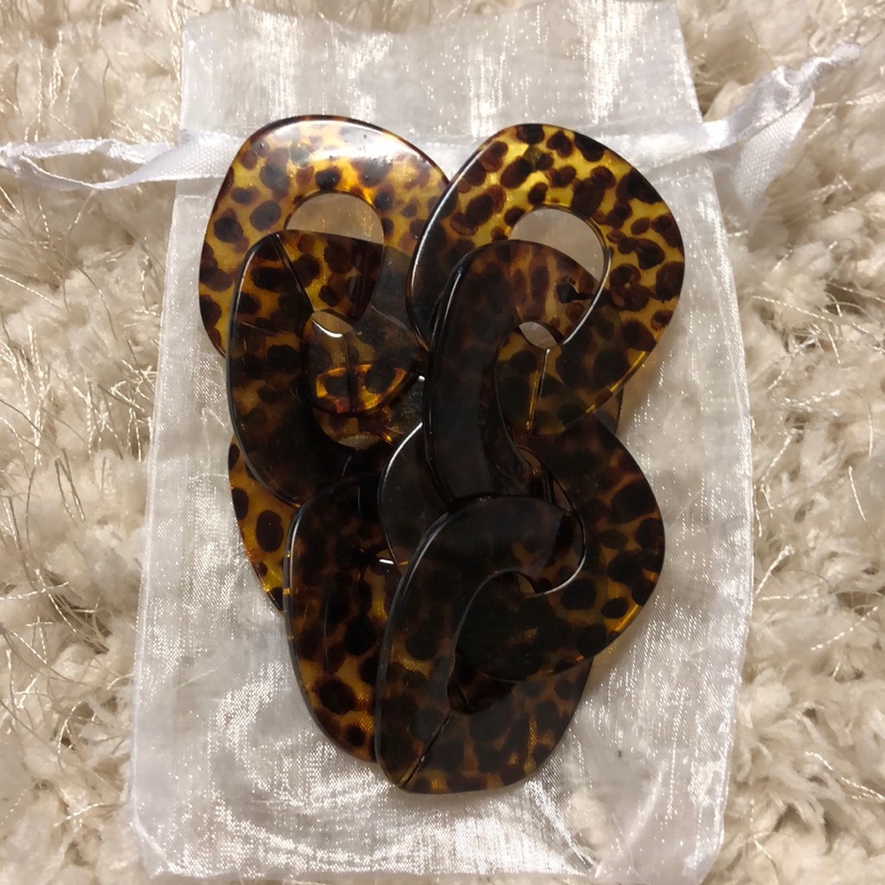 Statement Tortoise Earrings - image 7